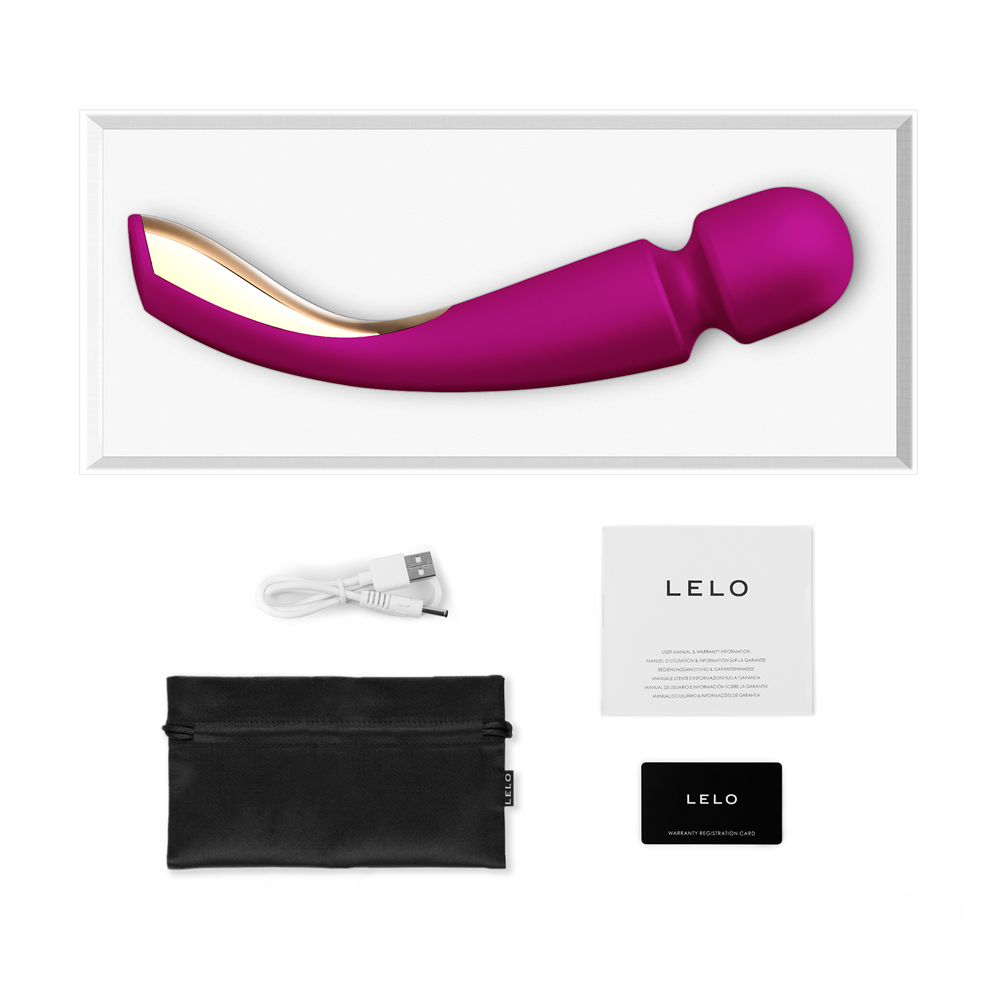 Lelo Smart Wand Large Rechargeable Body Massager Fancy Dress Ups