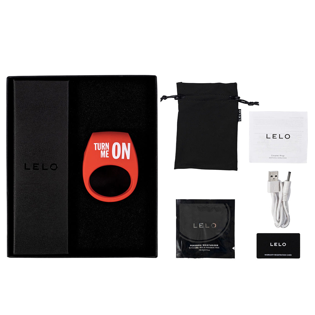 Lelo Diesel Tor 2 Vibrating Mens Cock Ring Luxury Sex Toys
