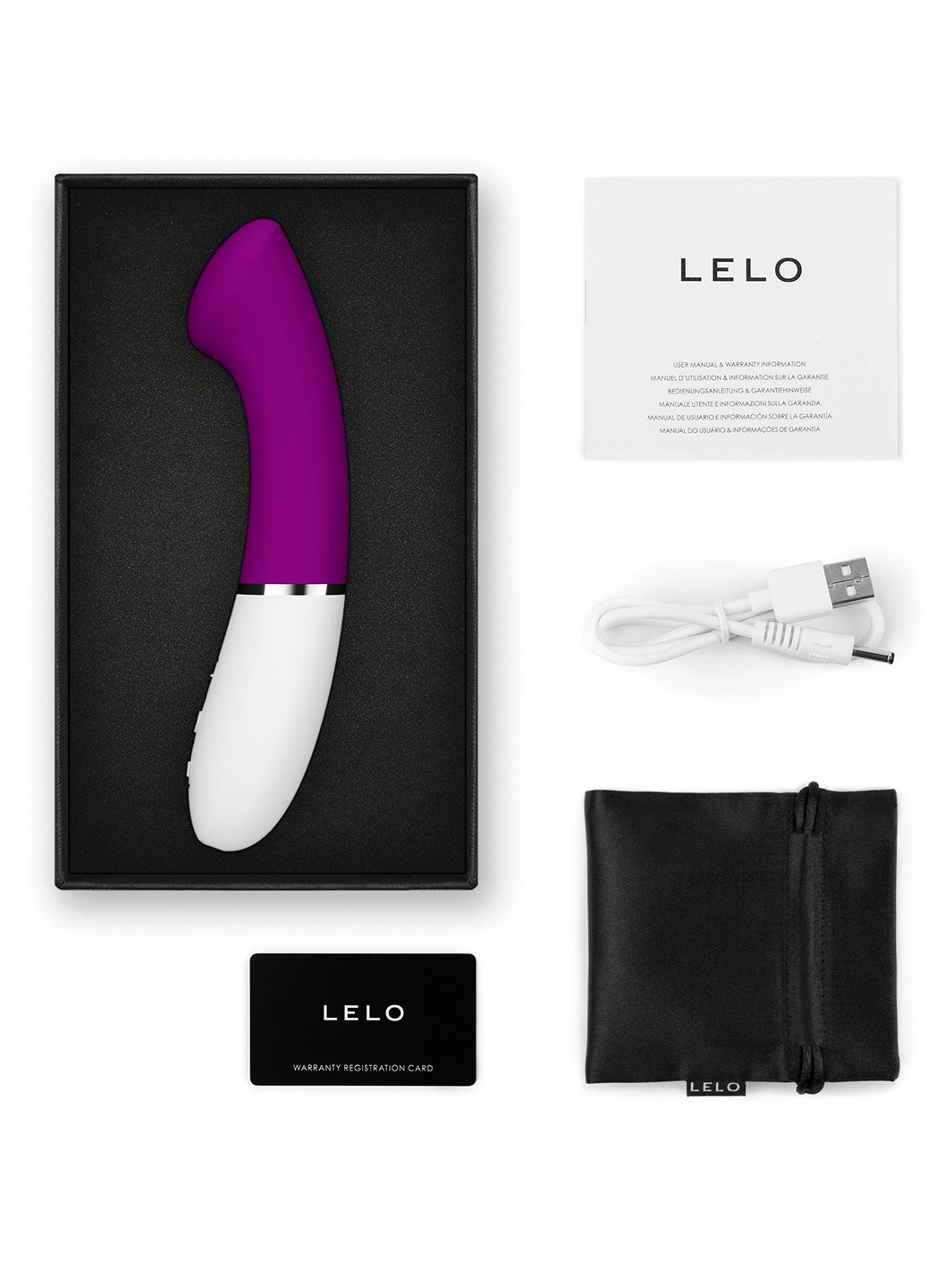 Lelo Gigi 3 App Controlled Silicone G-Spot Vibrator G-Spot Vibrators