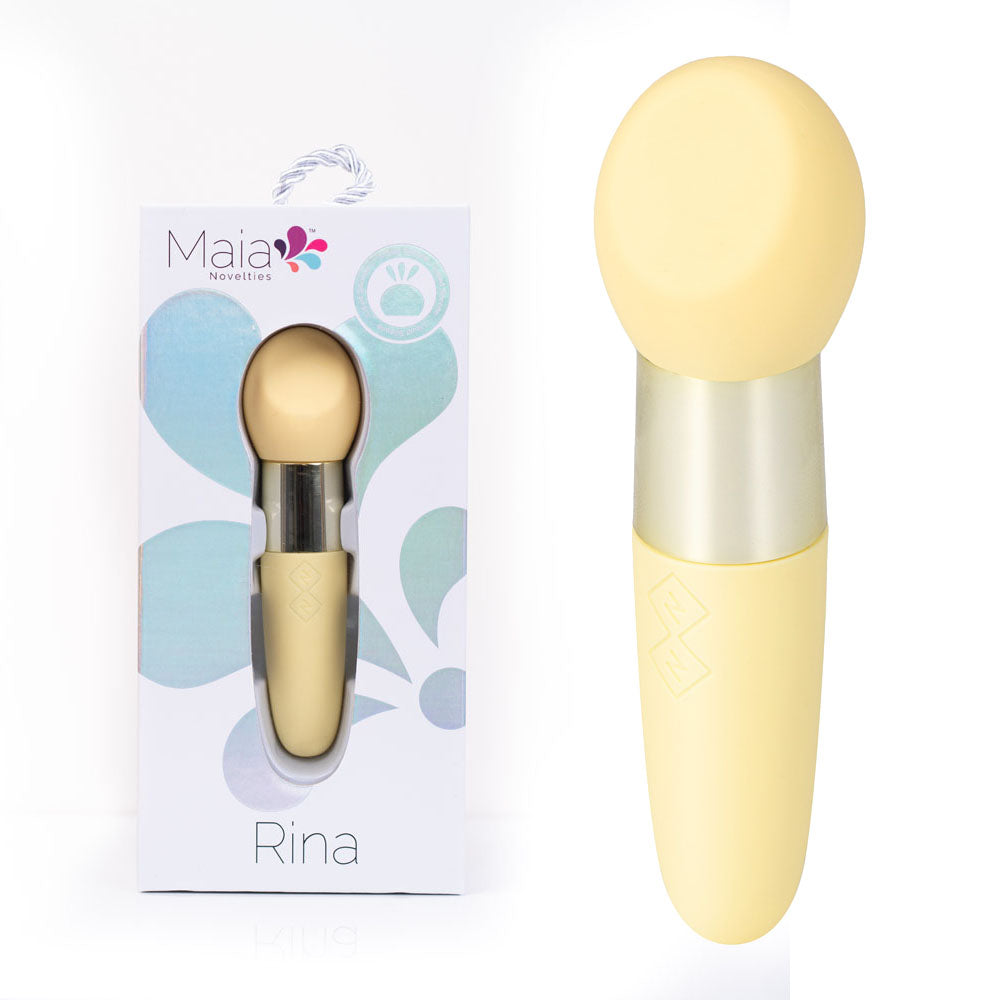 Maia RINA 15 Functions USB Rechargeable Personal Vibrator Personal Massagers