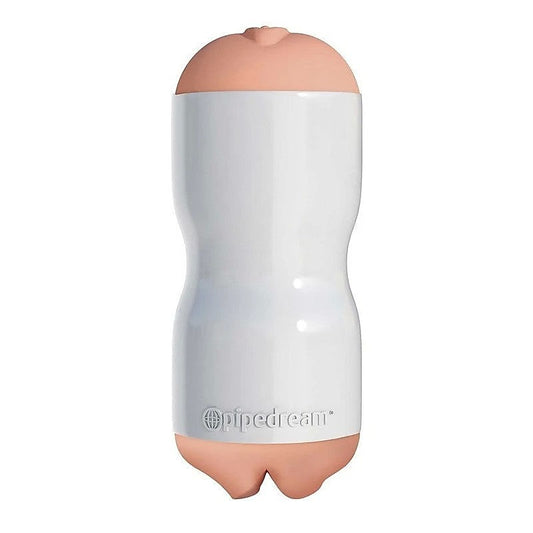 Pipedream Extreme Tight Grip Pussy and Mouth Masturbator - Masturbators and Strokers