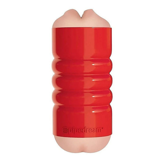 Pipedream Extreme Tight Grip Mouth and Ass Masturbator - Masturbators and Strokers
