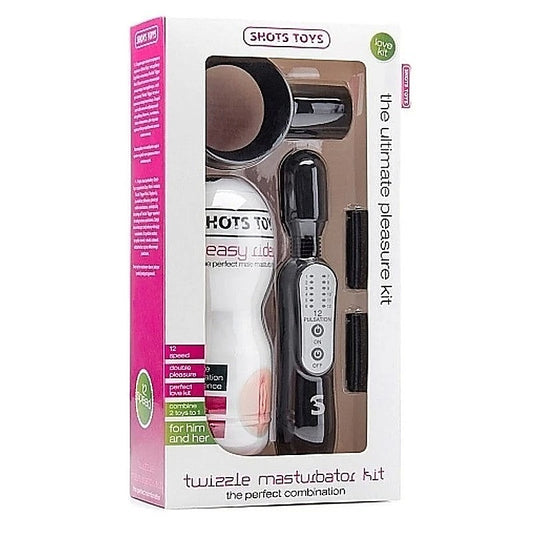 SHOTS Twizzle Masturbator Kit - Masturbators and Strokers