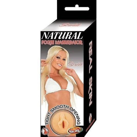 Natural Pocket Masturbator Scarlett - Masturbators and Strokers