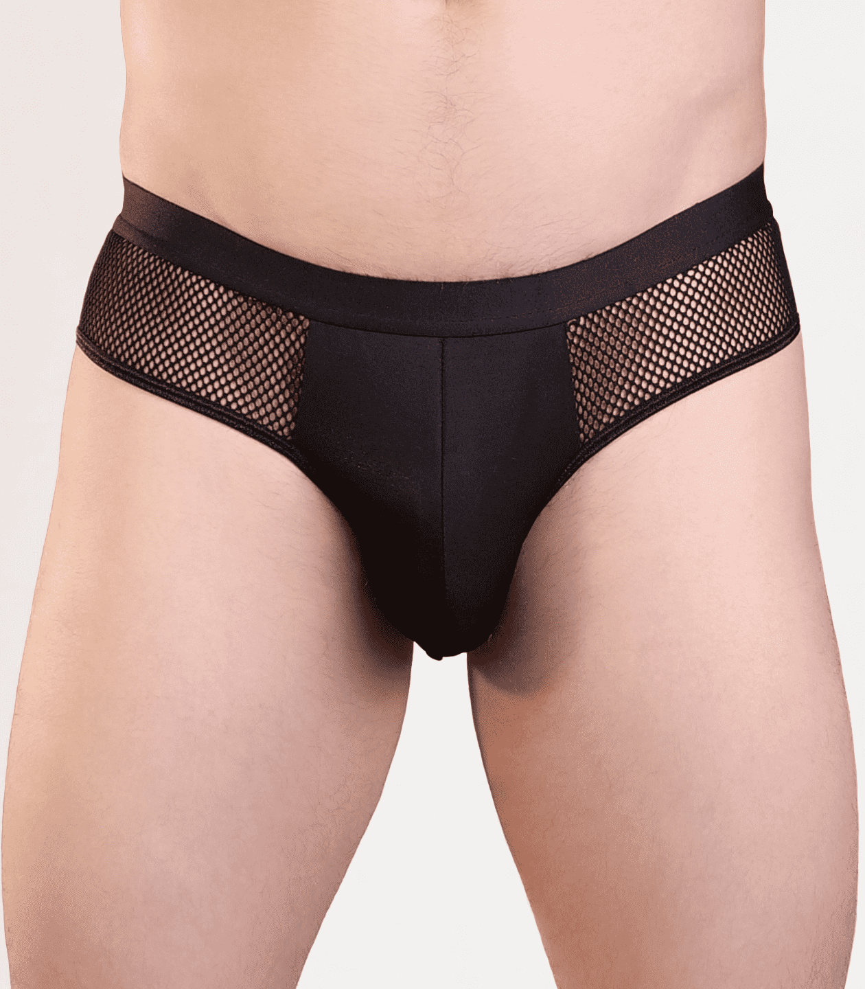 Love In Leather Mens Mesh Bumless Sexy Underwear Jocks and G-Strings