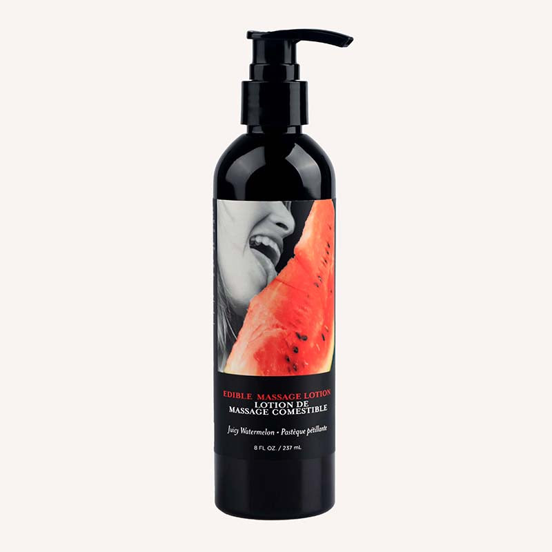 Earthly Body Edible Flavoured Deep Moisturising Massage Lotion 237 ml Massage Oils and Lubricants