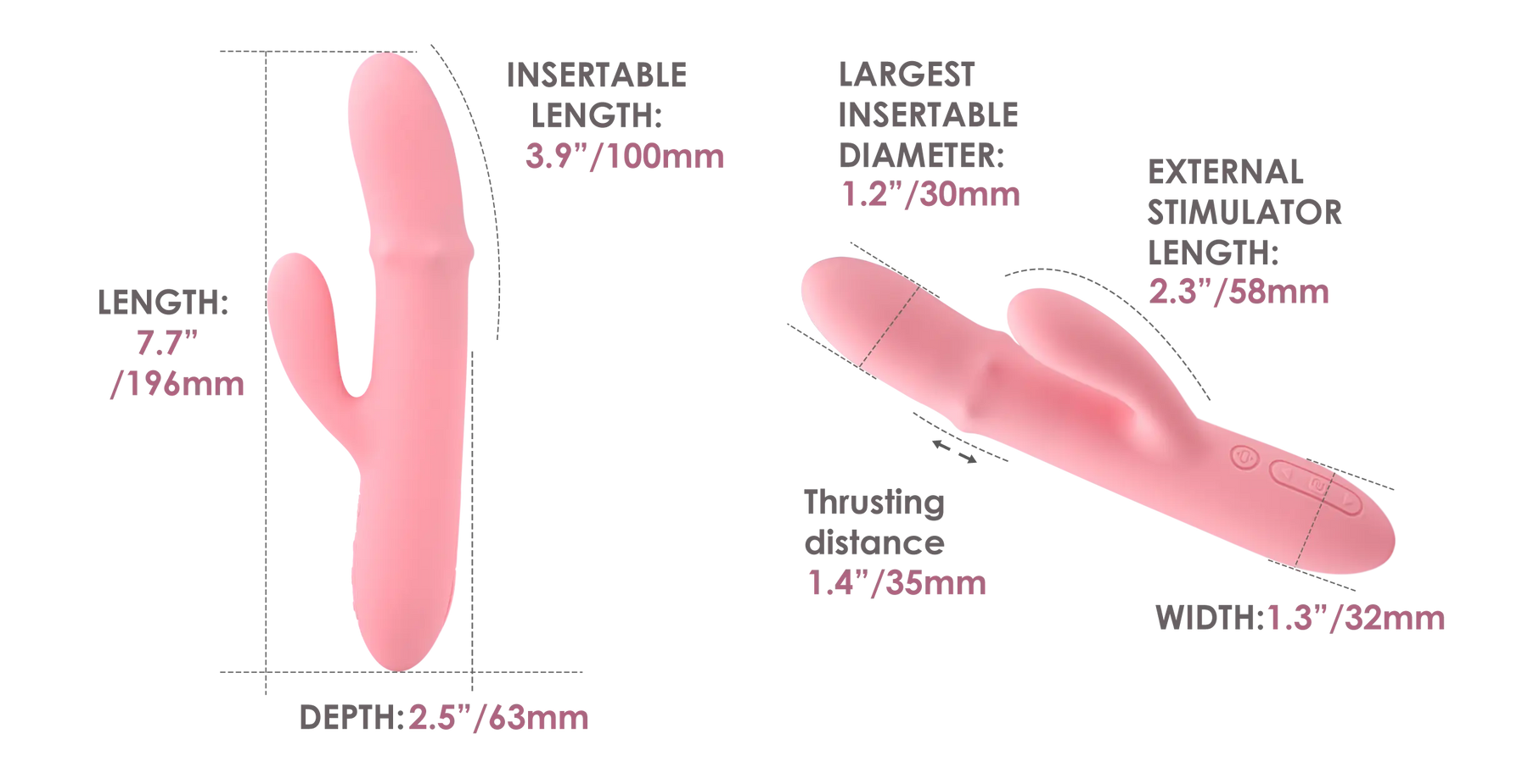 Svakom Mora Neo Rabbit Vibrator With Thrusting Beads Rabbit Vibrators