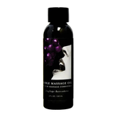 Earthly Body Edible Massage Oil 59ml Grape Massage Oils and Lubricants
