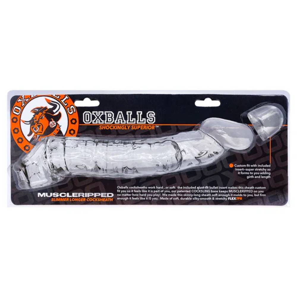 Oxballs Muscle Ripped Mens Cocksheath Penis Sleeves and Extenders