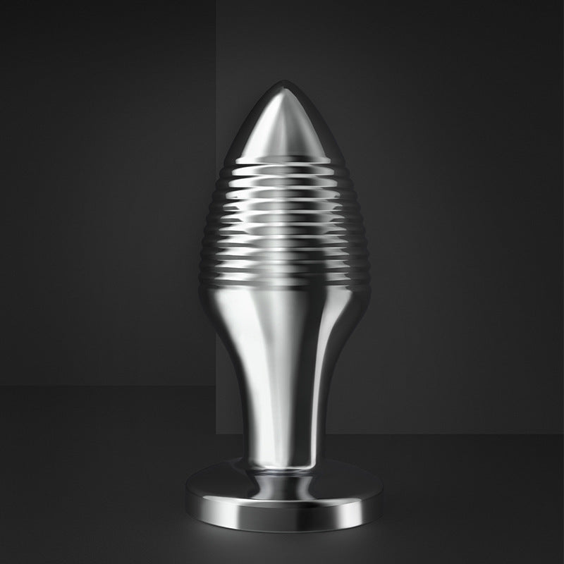 BDStyle Rechargable Remote Controlled Vibrating Steel Butt Plug Butt Plugs