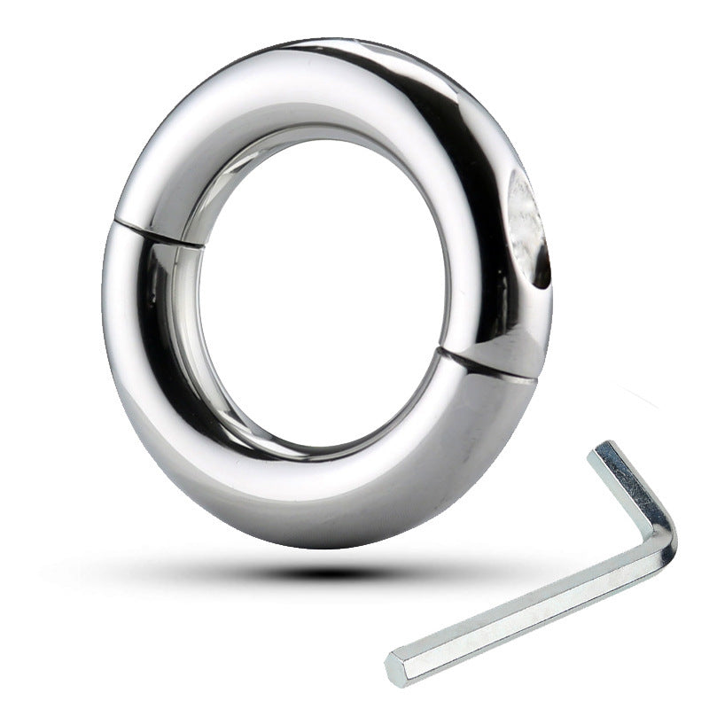 Loopy Smooth Steel Cock Ring Cock Rings