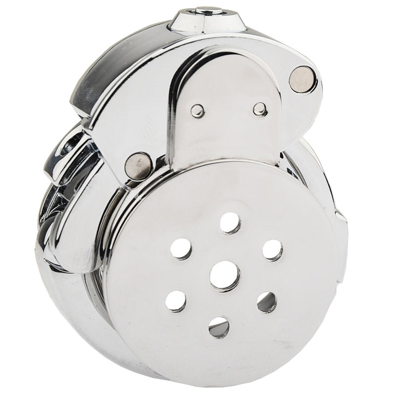 BDStyle Lid Male Chastity Cock Cage With Adjustable Ring Male Chastity