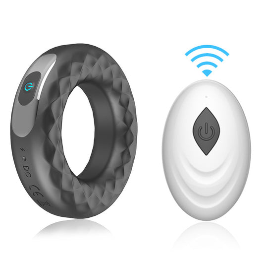 BDStyle 10 Functions Rechargeable Wireless Mens Cock Ring - Vibrating Cock Rings