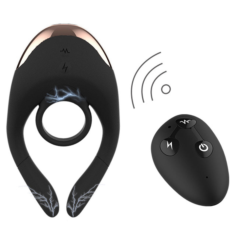 BDStyle Electric Shock Mens Wireless Cock Ring Vibrating Cock Rings