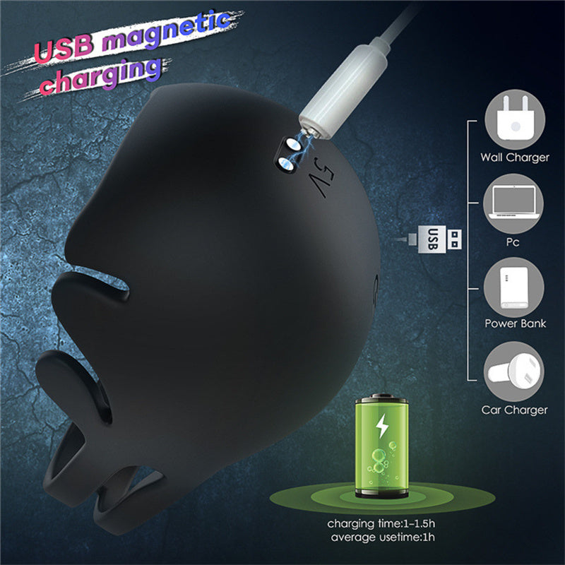 S-Hande Nest Scrotum Vibrating Mens Cock Ring Vibrating Cock Rings