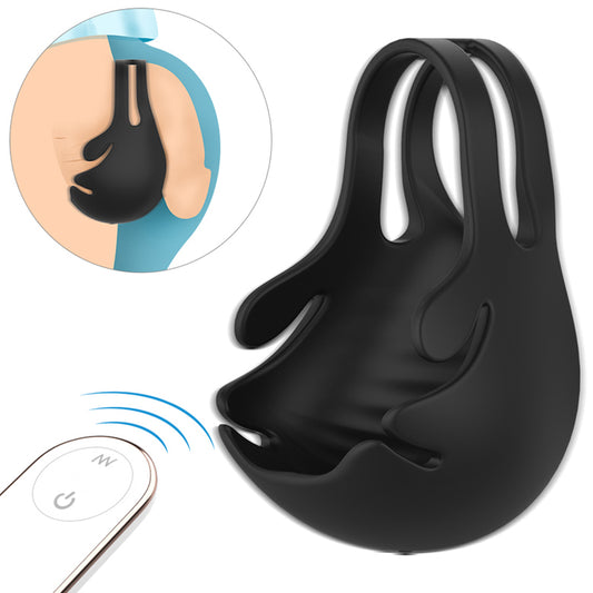 S-Hande Nest Scrotum Vibrating Mens Cock Ring - Vibrating Cock Rings
