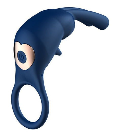 BDStyle Rabbit Ear 10 Frequency Mens Cock Ring Vibrating Cock Rings