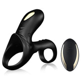 BDStyle Wireless Ranger Silicone Double Cock Rings Vibrating Cock Rings