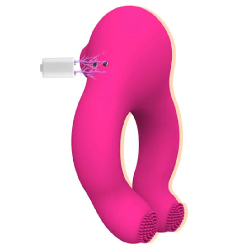 BDStyle 10 Functions Vibrating Suction Cock Ring Vibrating Cock Rings