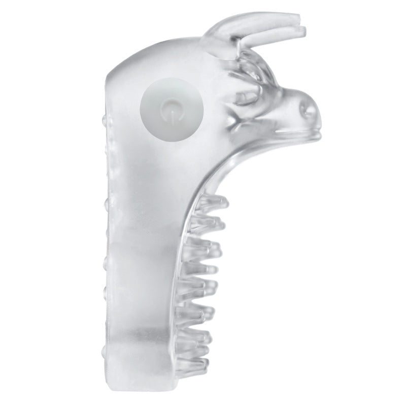 BDStyle Bull Head Shaped Vibrating Cock Ring Vibrating Cock Rings