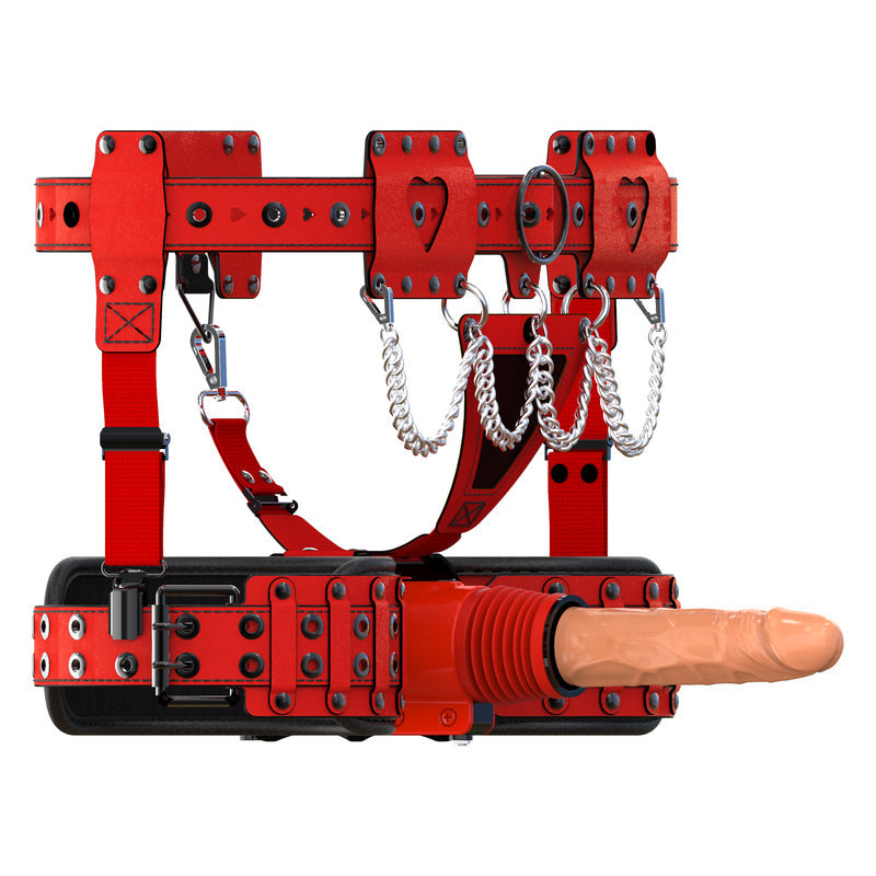 BDStyle X4 Sex Machine With Strap-on Harness Default Title Sex Machines