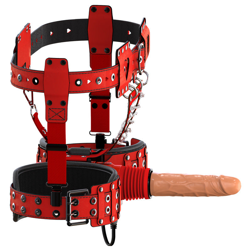 BDStyle X4 Sex Machine With Strap-on Harness Sex Machines