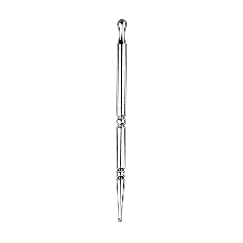 BDStyle Stainless Steel Double Down Penis Plug Penis Plugs