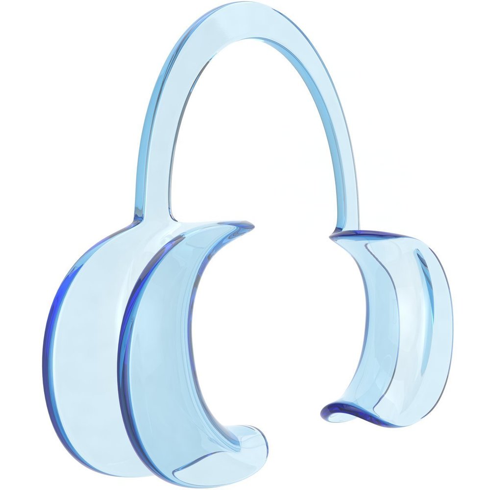 BDStyle Cheek Retractor Blue Dental Mouth Gag Bondage Gags and Bits