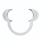 BDStyle Clear Cheek Retractor Dental Mouth Gag Small Bondage Gags and Bits