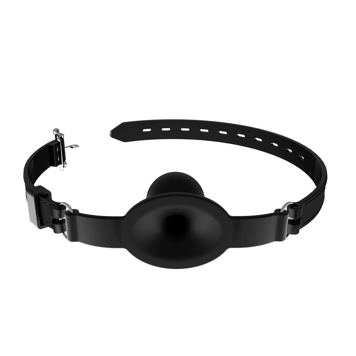 BDStyle Silicone Harness Hollow Bondage Ball Gag Bondage Gags and Bits