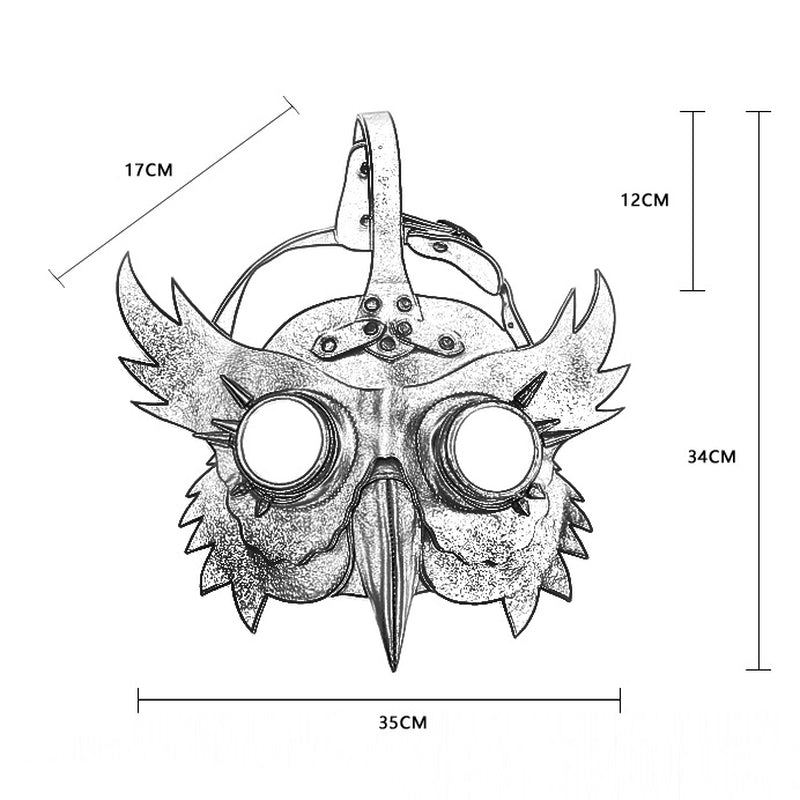 BDStyle Bird Beak Halloween Costume Props Mask Masks And Blindfolds