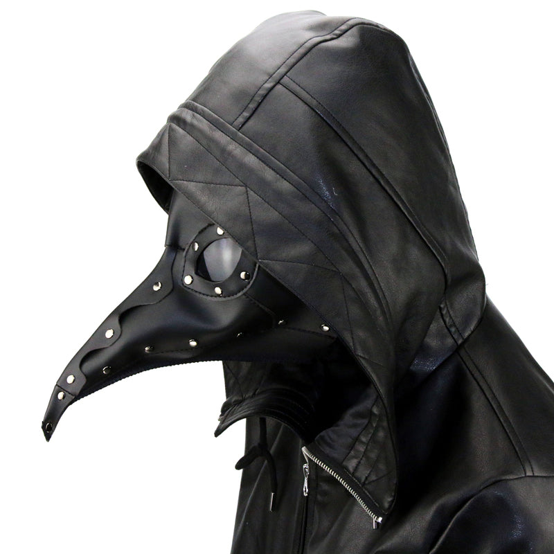BDStyle Black Plague Doctor Mask Gothic Long Nose Bird Beak Default Title Masks And Blindfolds
