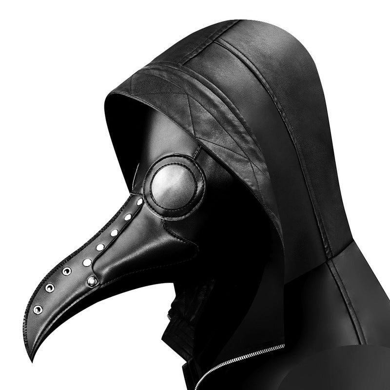 BDStyle Black Long Nose Beak Steampunk Bird Masks Default Title Masks And Blindfolds