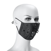 BDStyle Steampunk Skull Rivets Adjustable Mask Default Title Masks And Blindfolds