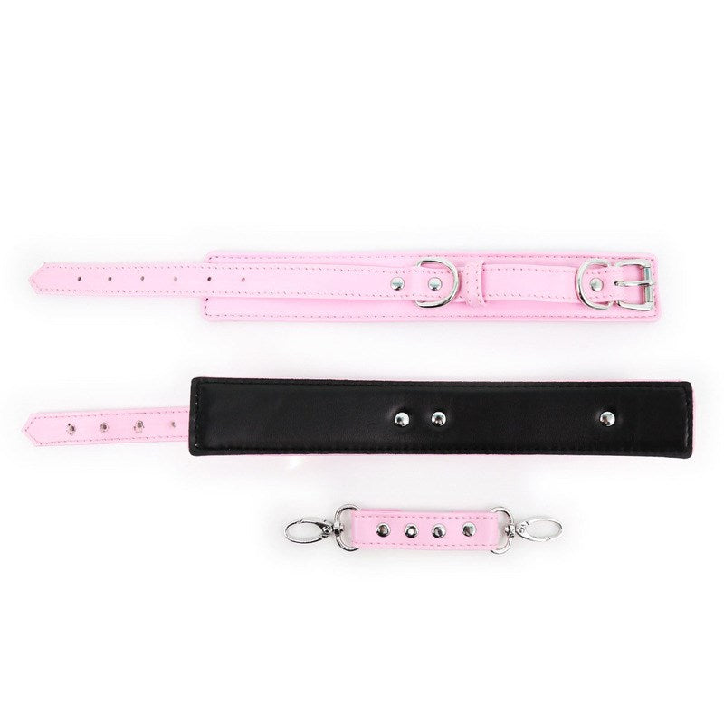 Pin Lock Heavy Cuffs - Wrist Or Ankle Restraints Pink Wrist Cuffs and Restraints