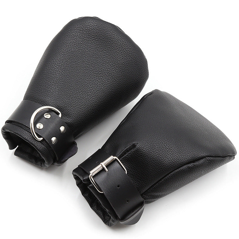Pet Play Padded Mitts Cuffs and Restraints