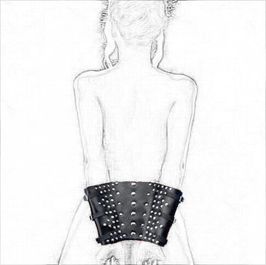 BDStyle, Buckle Up Leather Wrist Cuffs Cuffs and Restraints