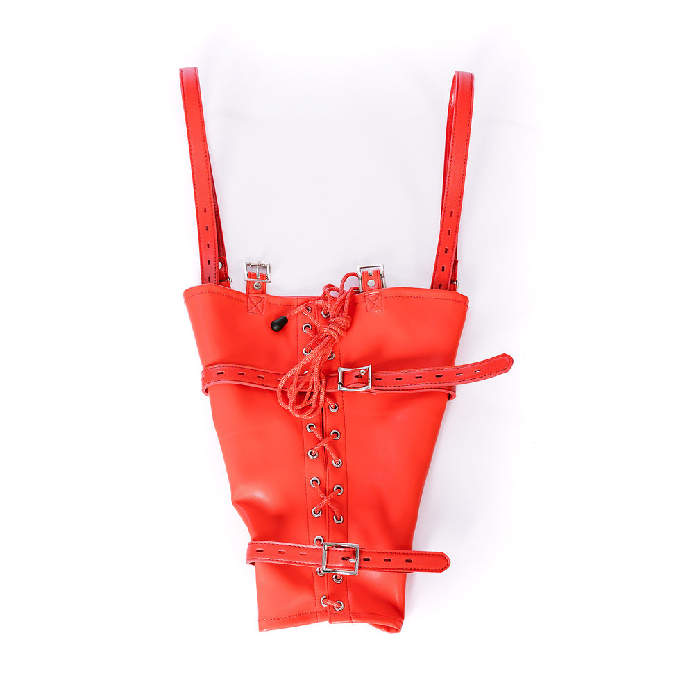 BDStyle Female Half Armbinder BDSM Restraint for Kinky Play Red Her Fetish