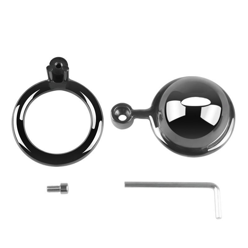 BDStyle CB Chastity Lock Cock Cage Black Male Chastity