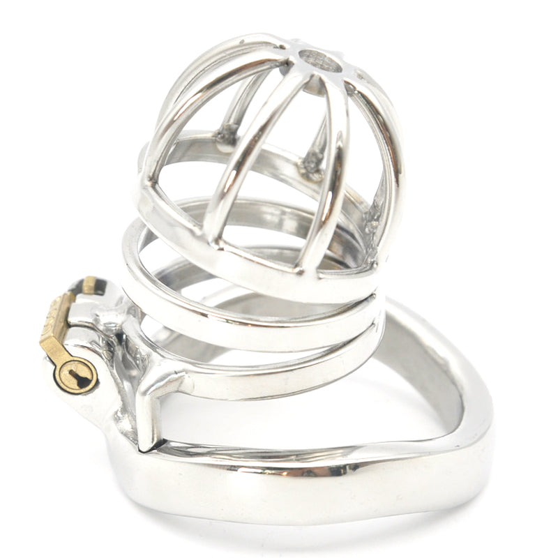 BDStyle New Bent Ring Male Chastity Cock Cage Male Chastity