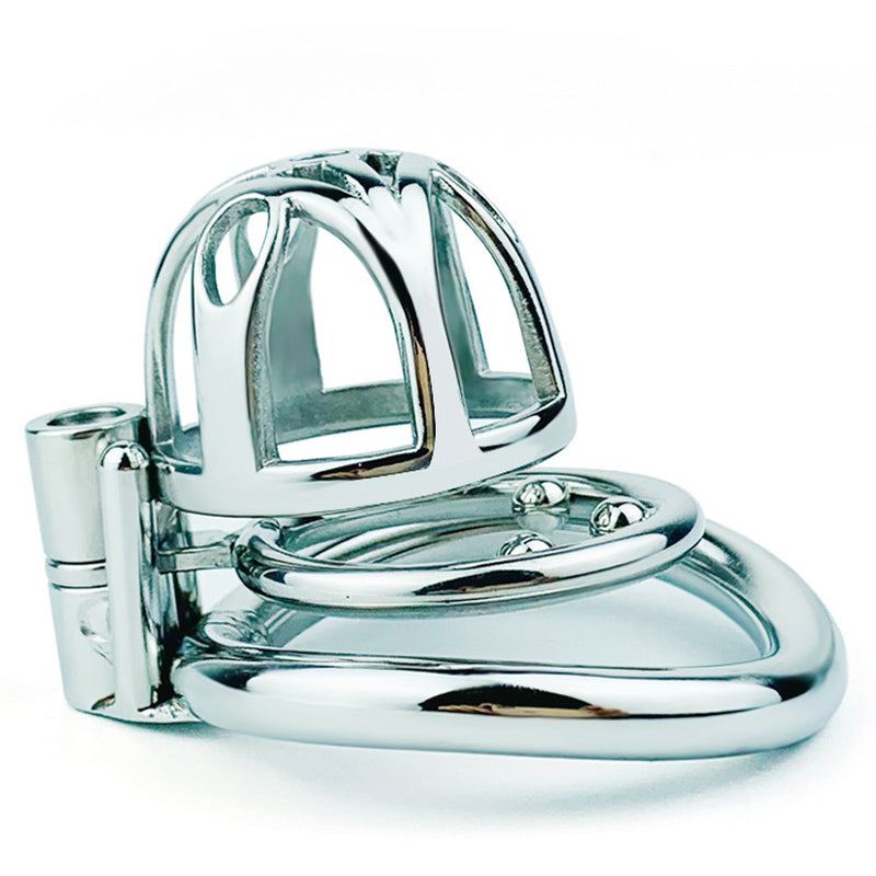 BDStyle Hex Screw Male Chastity Lock Cage With Anti-drop Ring Male Chastity