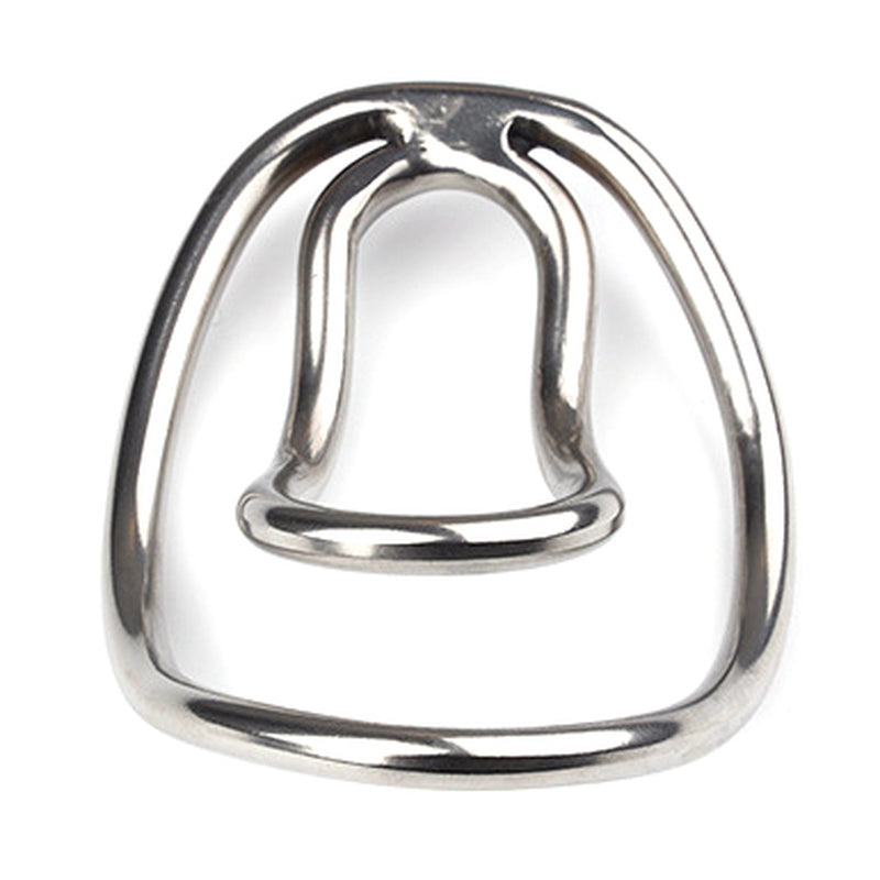 BDStyle Sexy Metal Camel Toe Clip Cock Ring Steel Cock Rings
