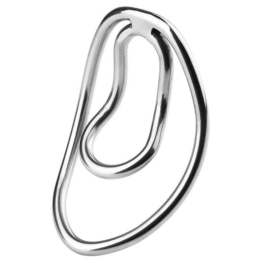 BDStyle Sexy Metal Camel Toe Clip Cock Ring - Steel Cock Rings