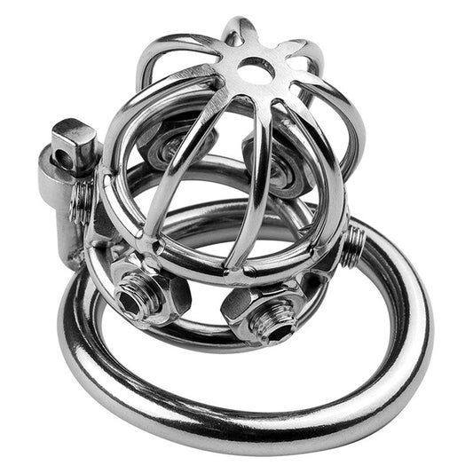 BDStyle Spike Alloy Male Chastity Cock Cage - Male Chastity
