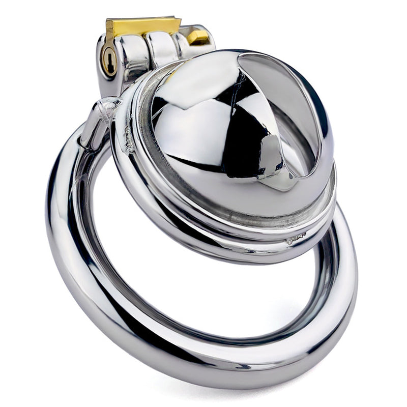 BDStyle Male Chastity Device Penis Cage With Flat Ring Male Chastity