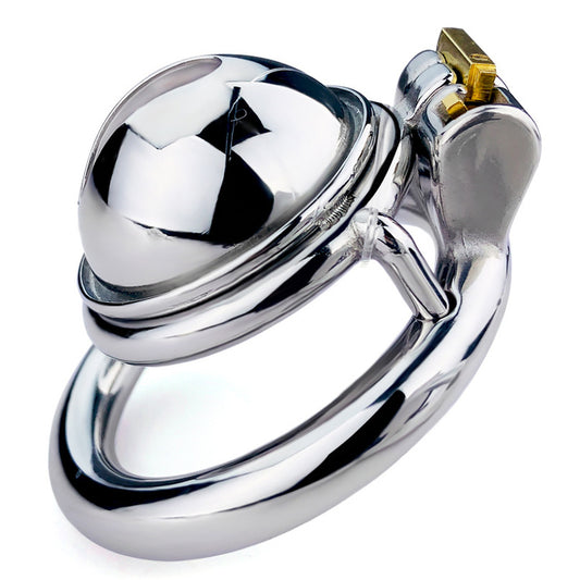 BDStyle Male Chastity Device Penis Cage With Flat Ring - Male Chastity