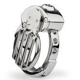 BDStyle Plate Cage Male Chastity Device With Adjustable Ring Male Chastity