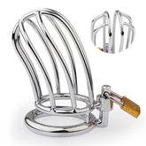 BDStyle Classic Small Banana Mens Chastity Cock Cage Male Chastity