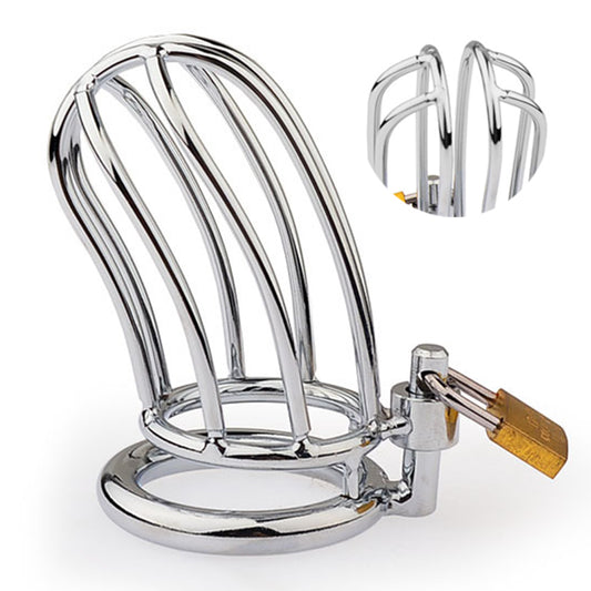 BDStyle Classic Small Banana Mens Chastity Cock Cage - Male Chastity