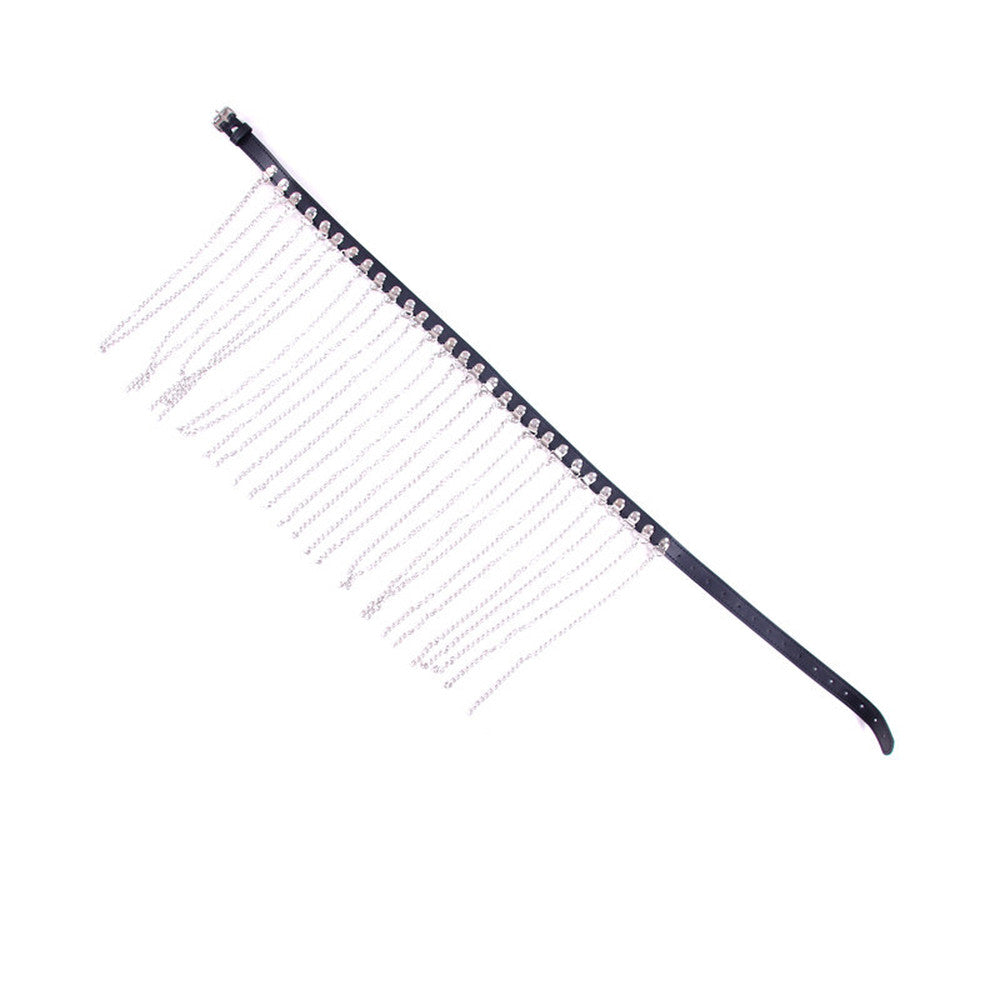 BDStyle Leather Chain Bra & G-String Bondage Clubwear Her Fetish